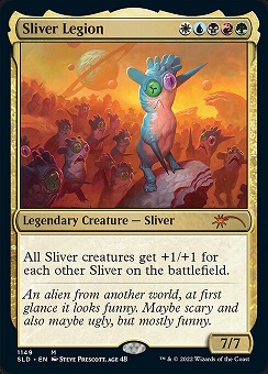 Sliver Legion Secret Lair Drop - Extra Life 2022